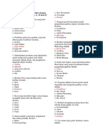 Soal TIK Kelas XII Latihan Soal