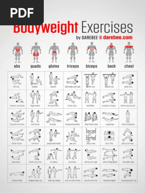 jim exercise chart