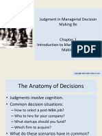 Judgment in Managerial Decision Making 8e