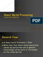 Sheet Metal Processing