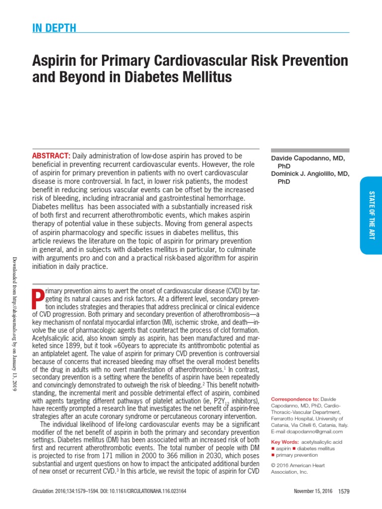 Circulationaha 116 023164 PDF Aspirin Cardiovascular Diseases