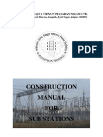 Construction Manual for Substations