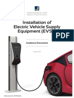 Installation of Electric Vehicle Supply Equipement - Guidance Document