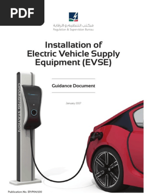 Installation of Electric Vehicle Supply Equipement - Guidance Document