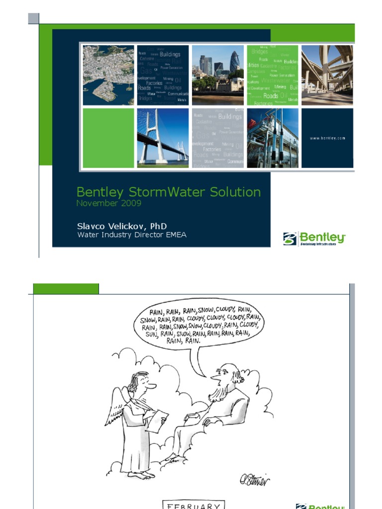 d6 Bentley Storm Water Solution PDF Storm Drain Hydrology