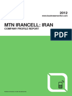 MTN Irancell: Iran: Company Profile Report