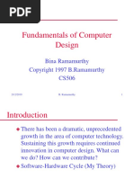 Fundamentals of Computer Design: Bina Ramamurthy CS506