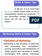 L7 - Marketing Skills & Sales Tips