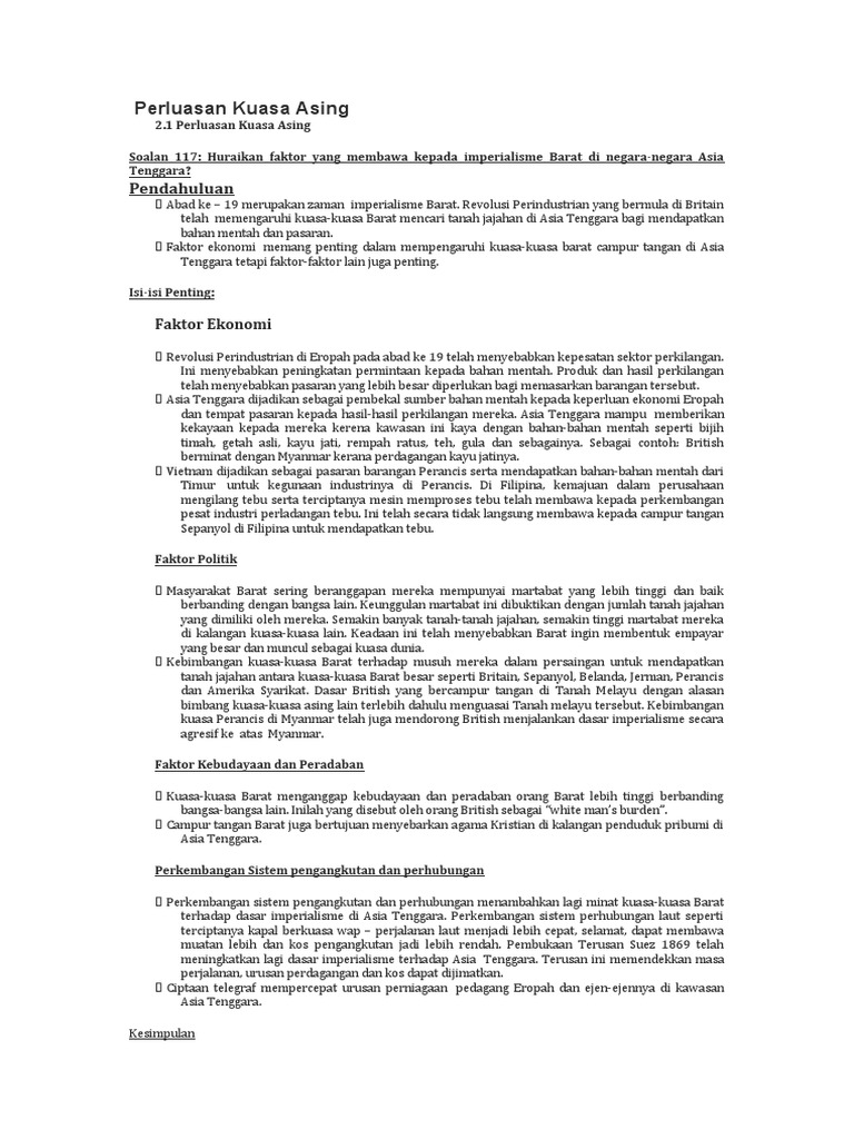 Perluasan Kuasa Asing Pdf