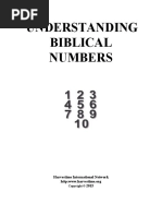 Understanding Biblical Numbers