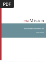 Download Mba Mission Personal Statement Guide by Abdelaziz Gallal SN39945730 doc pdf