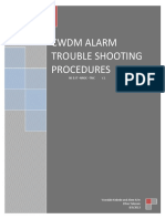CWDM Troubleshooting Procedures