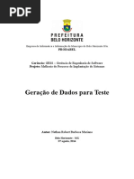 Geração de Dados para Teste.doc