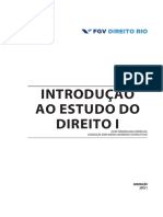 Livro (FGV 2018) Introdução Ao Estudo Do Direito Fernando A R Leal Et Al PDF