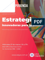 Estrategias Innovadoras para La Accion - FEB 2019