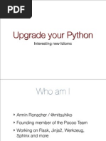 Download Python Idioms by Armin Ronacher SN39946630 doc pdf