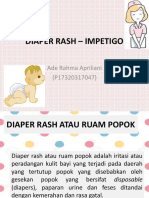 Diaper Rash - Impetigo