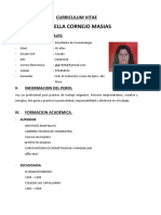 Curriculum Vitae Guisella Cornejo Masias 2017