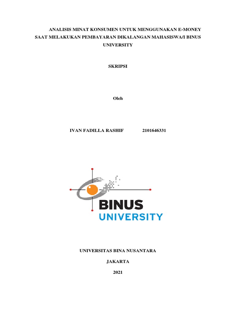 Skripsi Binus