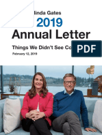 The Bill & Melinda Gates Foundation 2019 annual letter