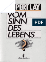 (Ullstein Sachbuch 34684) Rupert Lay - Vom Sinn Des Lebens (1990, Ullstein TB)