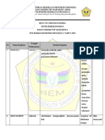 Rencana Program Kerja 2019