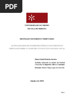 As finalidades de interesse público dos impostos sobre o consumo