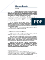 Paulo e Silas em Bereia: Um povo que recebeu, examinou e acreditou na Palavra