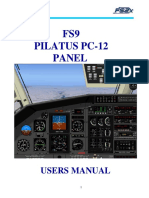 PC-12 PANEL Users Manual