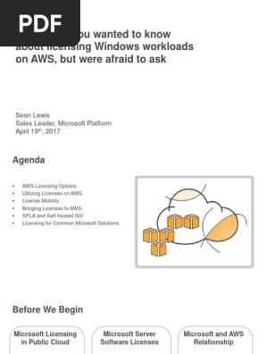 Aws Sql Server Lincensing Microsoft Exchange Server Amazon Web Services