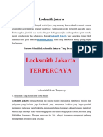 Locksmith Jakarta