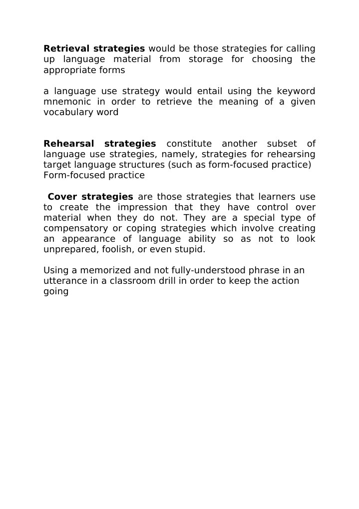 Strategies | PDF | Career & Growth | Language Arts & Discipline