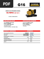 Manual de Operacion y Mantenimiento G.E. Modasa | PDF | Generador ...