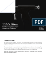 Studex Universal System Manual 2016