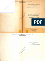 Lecciones de Historia Juridica Ix 1982 Levaggi Historia Del Derecho de Las Obligaciones