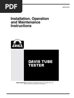MMPM 602 Eriez Davis Tube Tester IOM