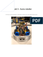 Projektrapport Til Konstruktionen Af en Selvkørende Sumo-Robot
