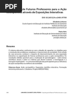 Capacitação de Futuros Professores para a Ação Sociopolítica através de Exposições Interativas