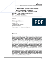 EVALUACIÓN DE CUATRO MODELOS INSTRUCCIONALES PARA LA APLICACIÓN DE UNA ESTRATEGIA DIDACTICA.pdf