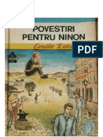 Povești Și Nuvele-1985 82 Emile Zola-Povestiri Pentru Ninon