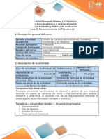 Guía de Actividades y Rúbrica de Evaluación - Fase 0 - Reconocimiento de Presaberes