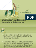 Employees' Guidance On Hazardous Substances