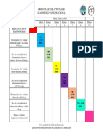 Cronograma de Actividades