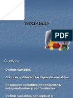 Clase Variables