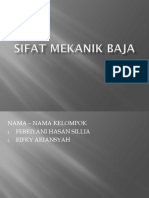 Sifat Mekanik Baja