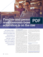 Flexible and personalized, nonclassroom-based education is on the rise