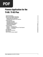 TI-89 Finance PDF