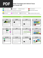 Calendario Escolar UTP 2025-2026 | PDF