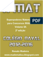 Livro Xmat Vol05a Colégio Naval 2012-2016 2ed
