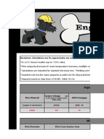 Wire Sizing Engineerdog